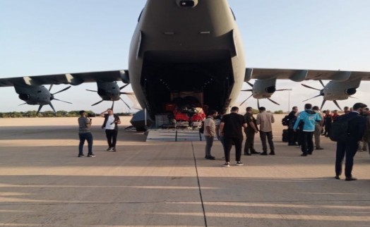MSB: Arama-kurtarma ekipleri Libya'ya ulaştı!