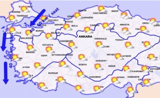 Meteoroloji'den uyarı: Ege'de fırtına var!