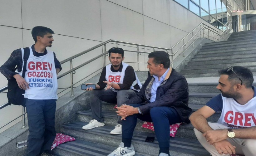 Mustafa Sarıgül'den Sputnik'teki greve destek ziyareti