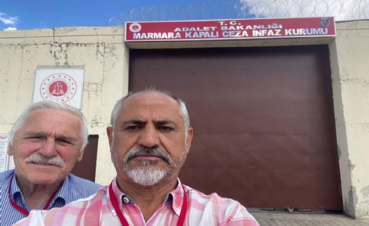 Süleyman Çelebi ve Musa Çam Silivri Cezaevi'ni ziyaret etti