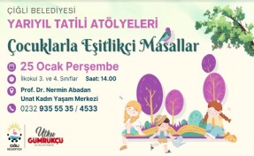 Çiğli Belediyesi’nden çocuklara sömestr hediyesi