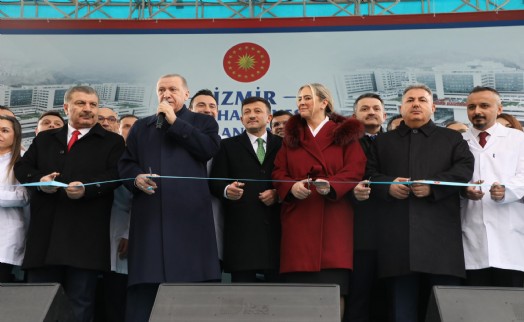 İzmir Şehir Hastanesi resmen açıldı: Cumhurbaşkanı Erdoğan'dan 'ibret' çıkışı