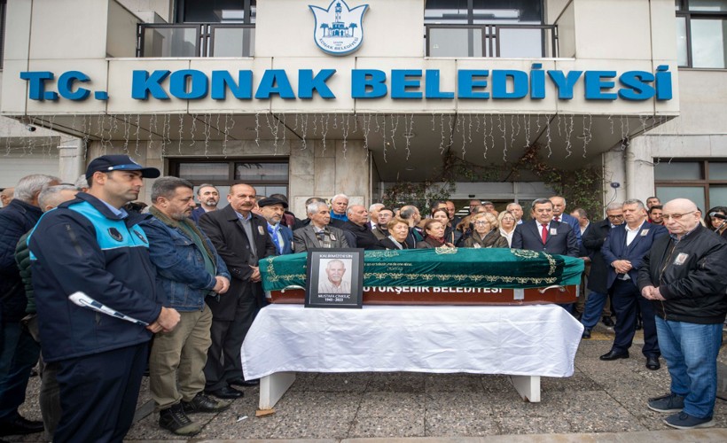 Mustafa Cinkılıç’a Konak’ta son veda