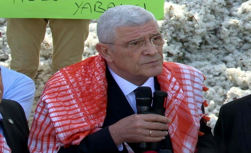 Dervişoğlu pamuk üreticilerine destek: Buraya 'yeter söz milletindir' demeye geldim