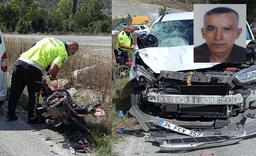 Kazada yaralanan motosiklet sürücüsü, 33 gün sonra hayatını kaybetti