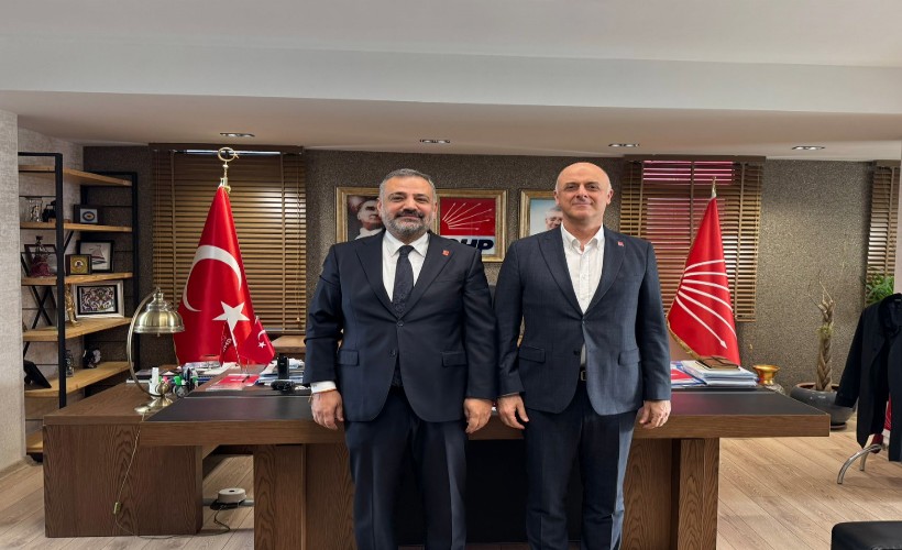 CHP'ye transfer olan Özlale'den il başkanlığına ziyaret: Hoşbulduk CHP!