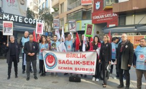 Birlik Sağlık- Sen 6 Şubat depreminde hayatını kaybedenleri andı