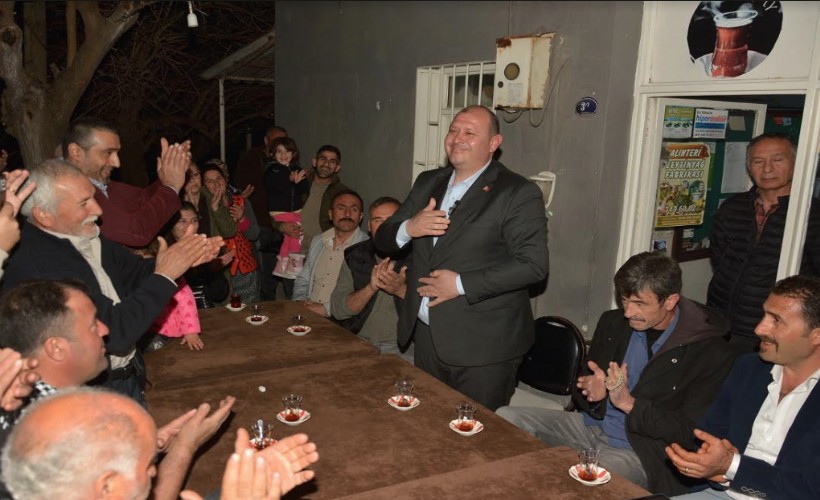 CHP’li Çiçek ziyaretlerini sürdürüyor