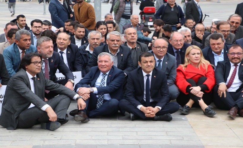 Denizli CHP'den oturma eylemi