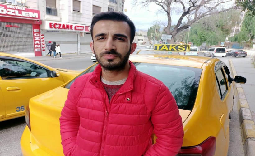 İzmir'de taksiciye yumruklu saldırı