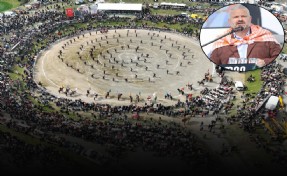 Menemen'de Folklorik Deve Gösterisi binleri buluşturdu!