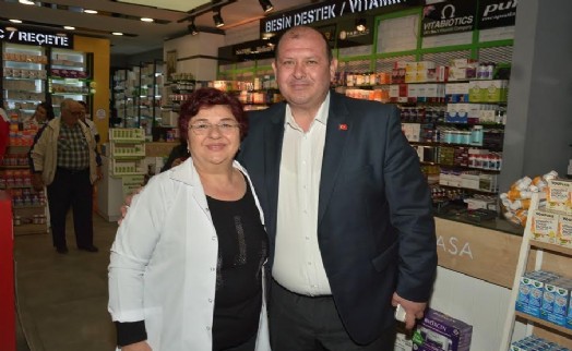 CHP’li Çiçek’ten esnafa ziyaret