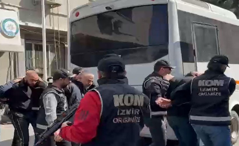 İzmir 'Mahzen 13' operasyonunda 15 şüpheli tutuklandı