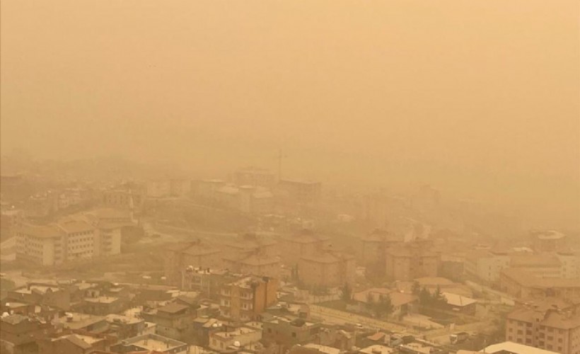 Meteoroloji'den iki bölge için toz taşınımı uyarısı