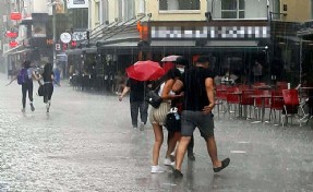 Meteorolojiden İzmir için 'kuvvetli yağış' uyarısı