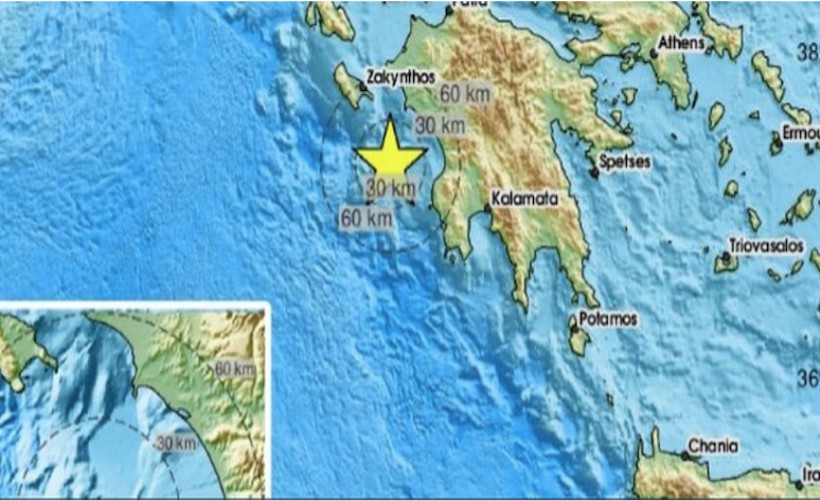 Yunanistan'da şiddetli deprem