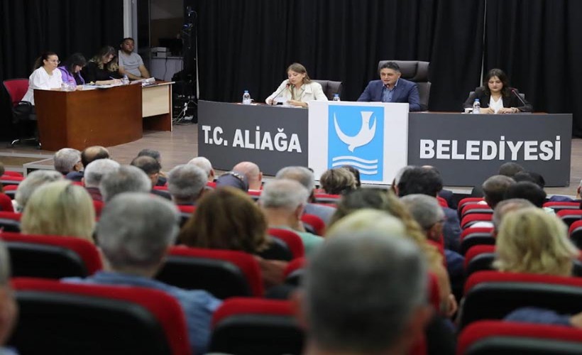 Aliağa'da ilk meclis toplandı: Encümen üyeleri ile komisyonlar belirlendi