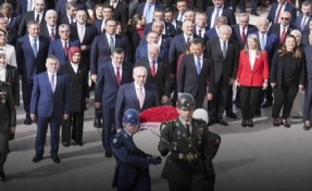 Anıtkabir'deki 23 Nisan törenine katılan tek Genel Başkan