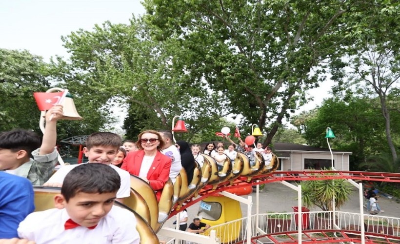 Başkan Mutlu’dan çocuklara lunapark sürprizi