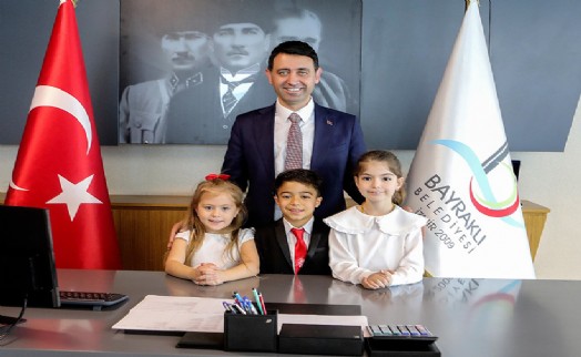 Bayraklı’da minik başkanlar icraatlarını açıkladı