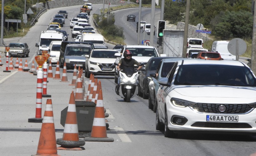 Bodrum'a son 48 saatte 30 binden fazla araç giriş yaptı!