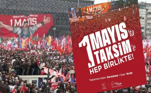 CHP'den 1 Mayıs afişi