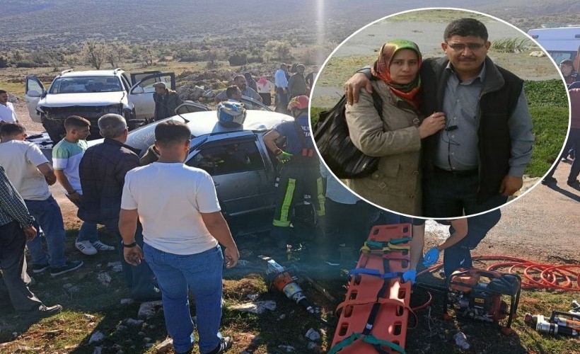 Denizli'de otomobil ile kamyonet çarpıştı; Karı- koca öldü, 4 kişi yaralandı
