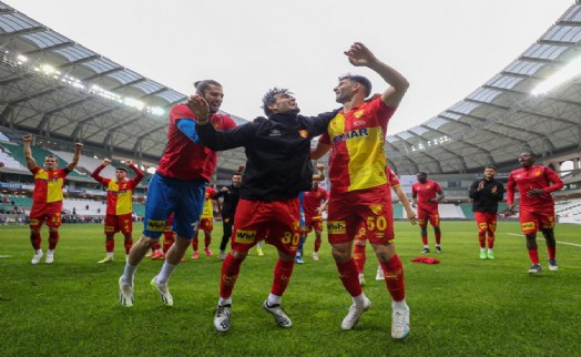 Göztepe Süper Lig'e çok yakın