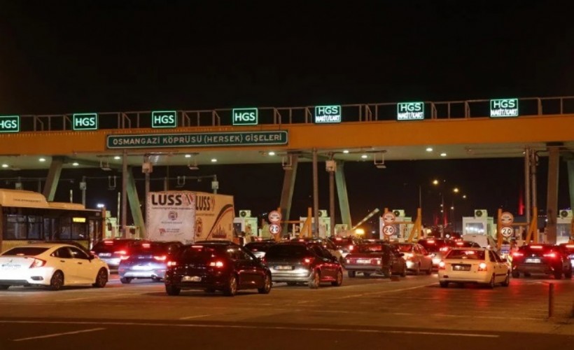 İstanbul-İzmir Otoyolu'nda bayram tatili hareketliliği sürüyor