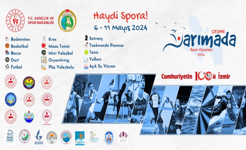 İzmir'de Yarımada Spor Oyunları'na geri sayım