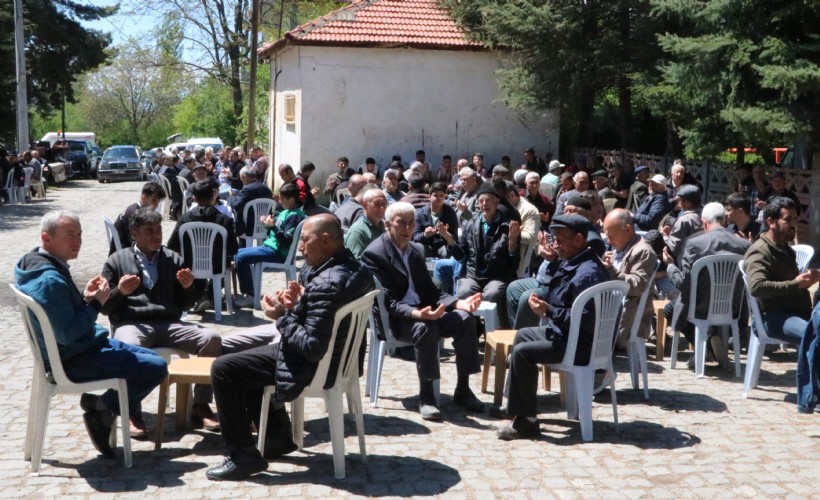 Köylülerden yağmur duası