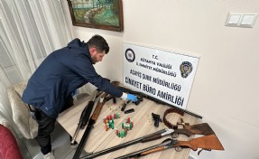 Kütahya'da silah kaçakçılarına operasyon: 6 gözaltı