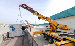 Marble İzmir'de ilk doğal taş alana getirildi