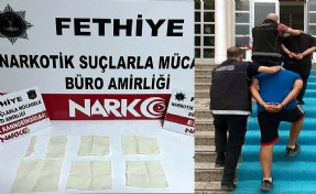 Muğla'da kağıda emdirilmiş bonzai ile yakalanan 2 şüpheliye gözaltı