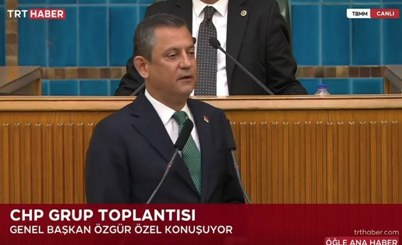 TRT, Özgür Özel'in grup toplantısını 6 dakika yayınladı