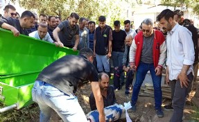 Yangında ölen 2 yaşındaki Mehmet, son yolculuğuna uğurlandı