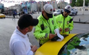 1 haftada 424 bin 432 sürücüye işlem yapıldı