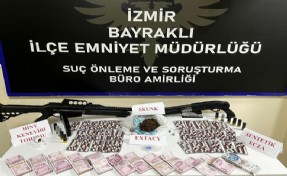 Bayraklı'da uyuşturucu ticaretine 2 gözaltı