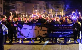 Deniz, Hüseyin ve Yusuf için Buca’da anma