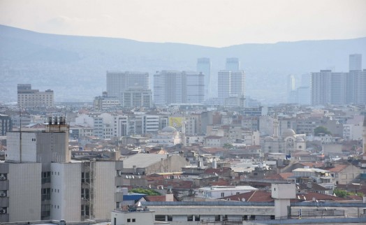 İzmir'de çöl tozu etkili oldu