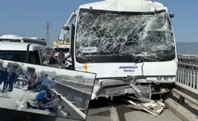 Manisa'da zincirleme kaza: 35 kişi yaralandı...