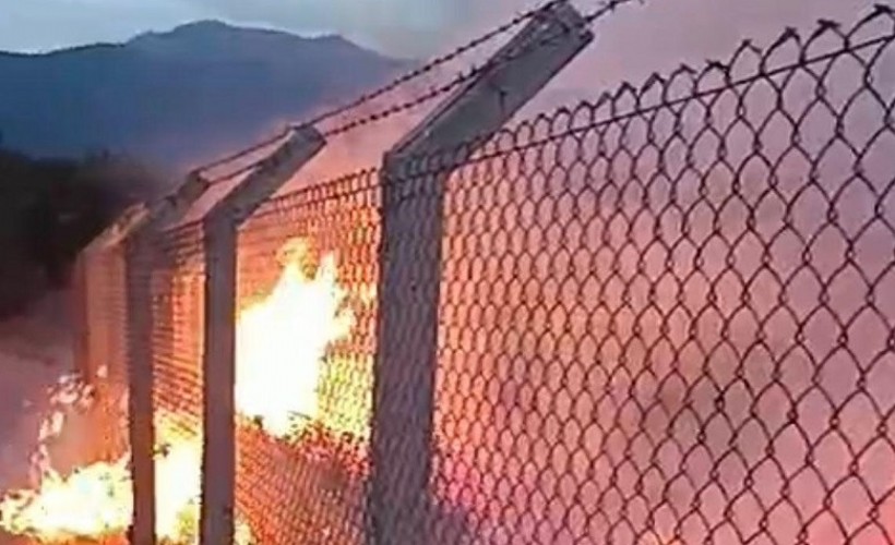 Ödemiş'te çıkan orman yangını söndürüldü