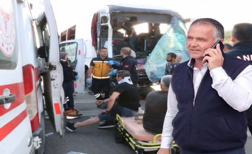 Yolcu otobüsüyle kamyonetin çarpıştığı kazada ikinci şoför kurtarılamadı