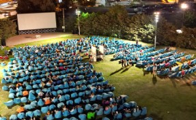 Açık havada sinema keyfi başlıyor