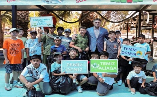 Aliağa'da ‘Çevre Haftası’ deniz ve çevre temizliği ile kutlandı