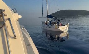 Bodrum’da yelkenli teknede 68 kaçak göçmen ile 4 organizatör yakalandı