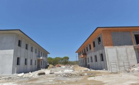 EÜ Çeşme Turizm Fakültesinde yurt inşaatında sona gelindi