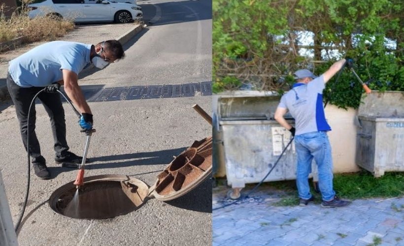 Güzelbahçe’de kapsamlı ilaçlama: İlçe geneli çalışmalar artırıldı
