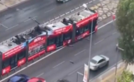 İzmir'de tramvay seferlerinde aksama