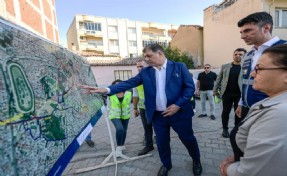 Buca'ya altyapı yatırımı: Tugay sürdürülen İZSU çalışmalarını inceledi